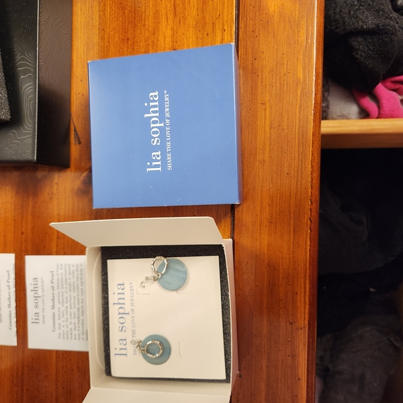 Lia Sophia Jewelry Box - Blue - Picture 2 of 3